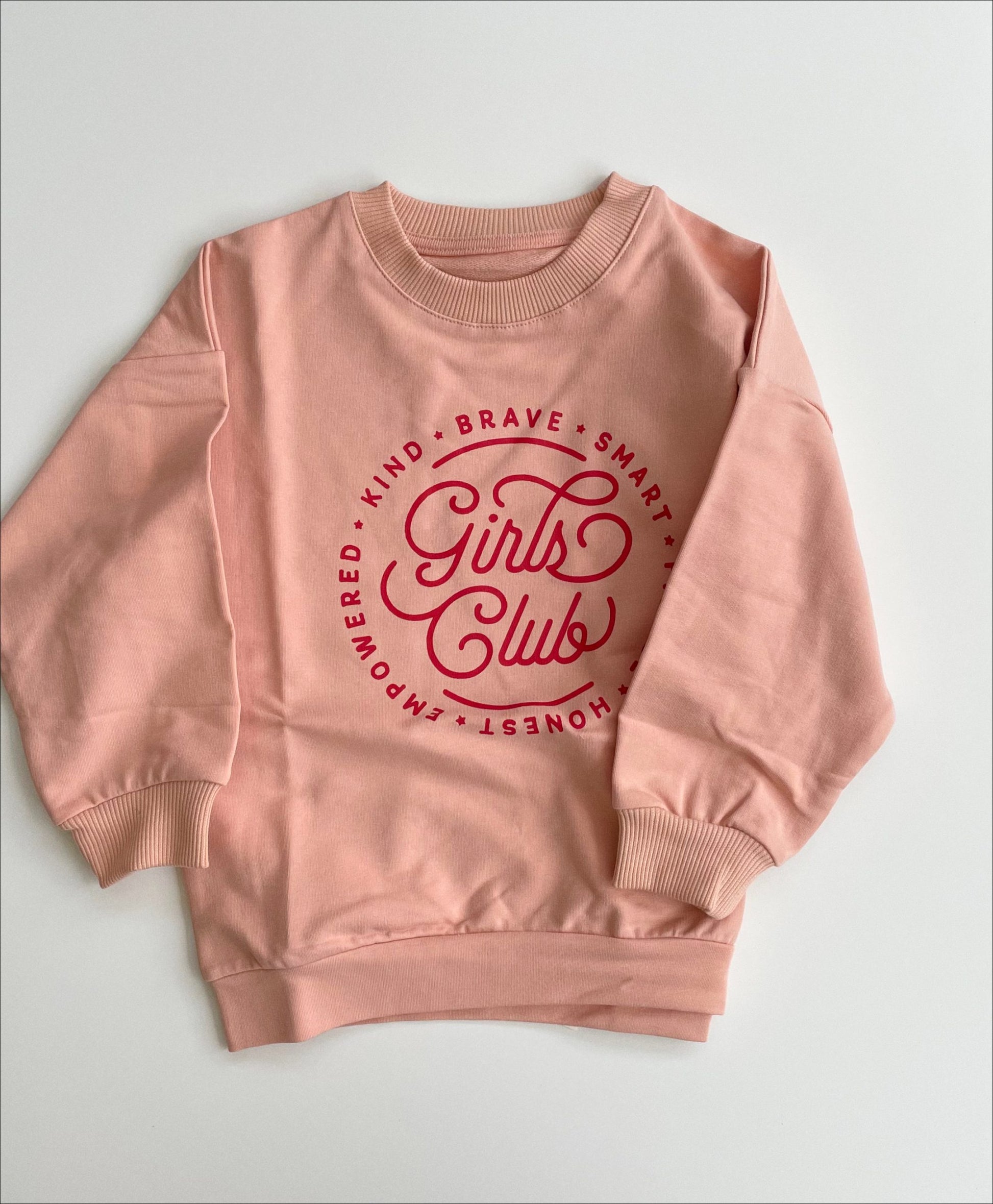 Pink Girls Club Mom Sweatshirt - Blzandco