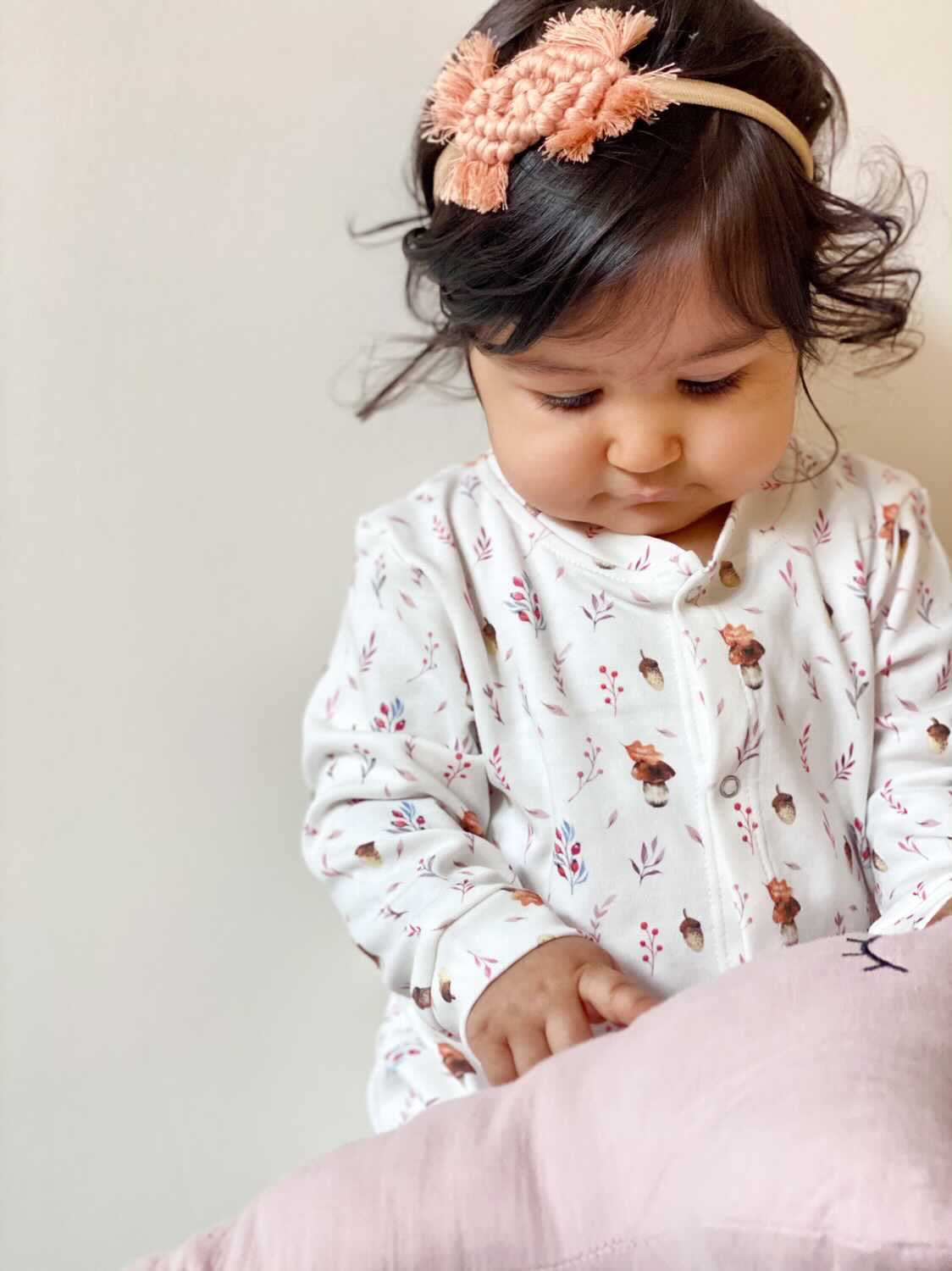 Little Mushroom Baby Bodysuit - Blzandco