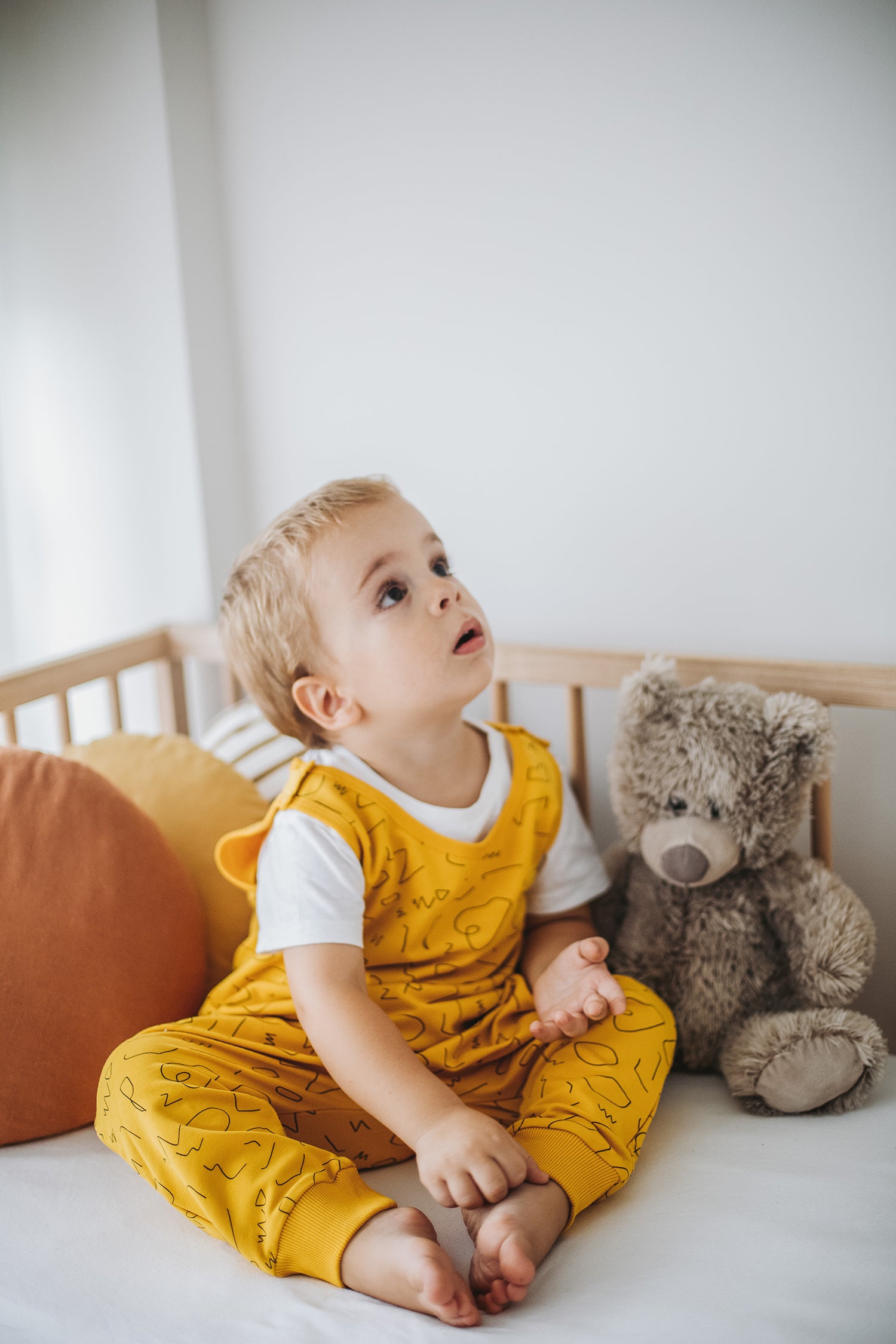 Shapes Yellow Dungarees