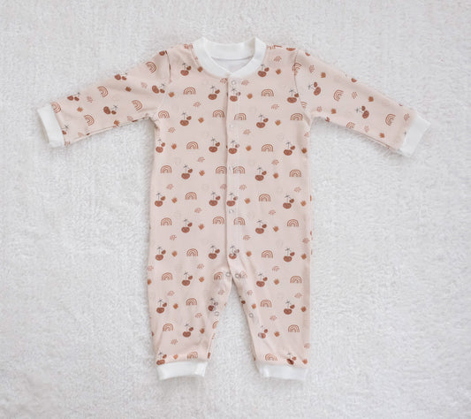 Cherry and Rainbow Baby Bodysuit