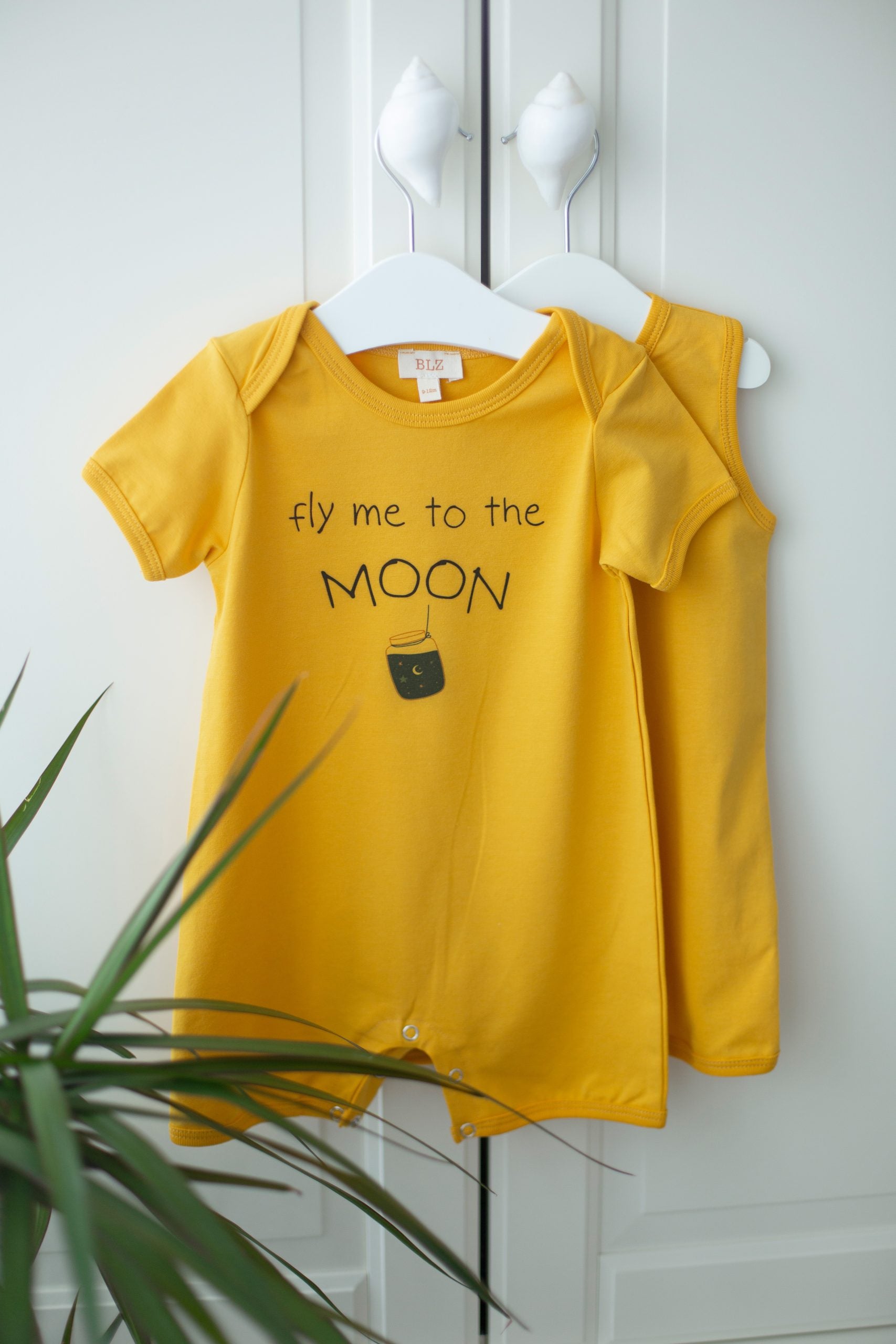 Yellow Color 2 Pieces Set Summer Short Overall - Blzandco
