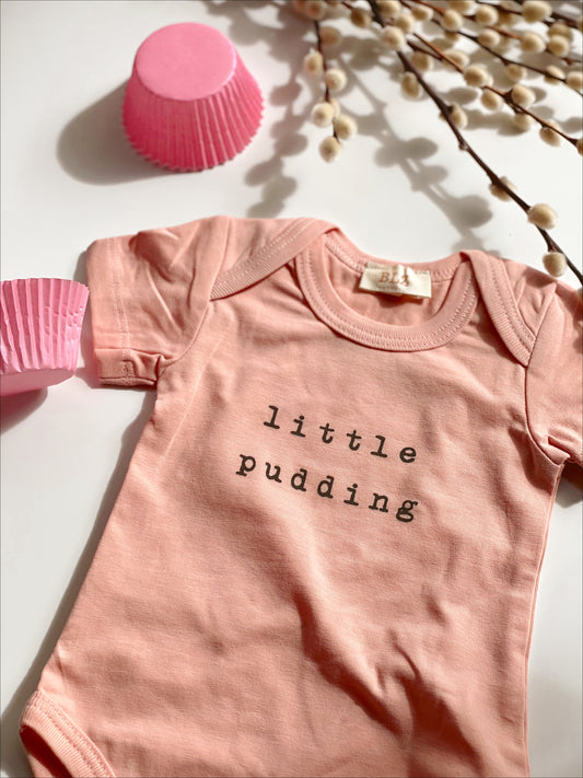 Pink Little Pudding Bodysuit