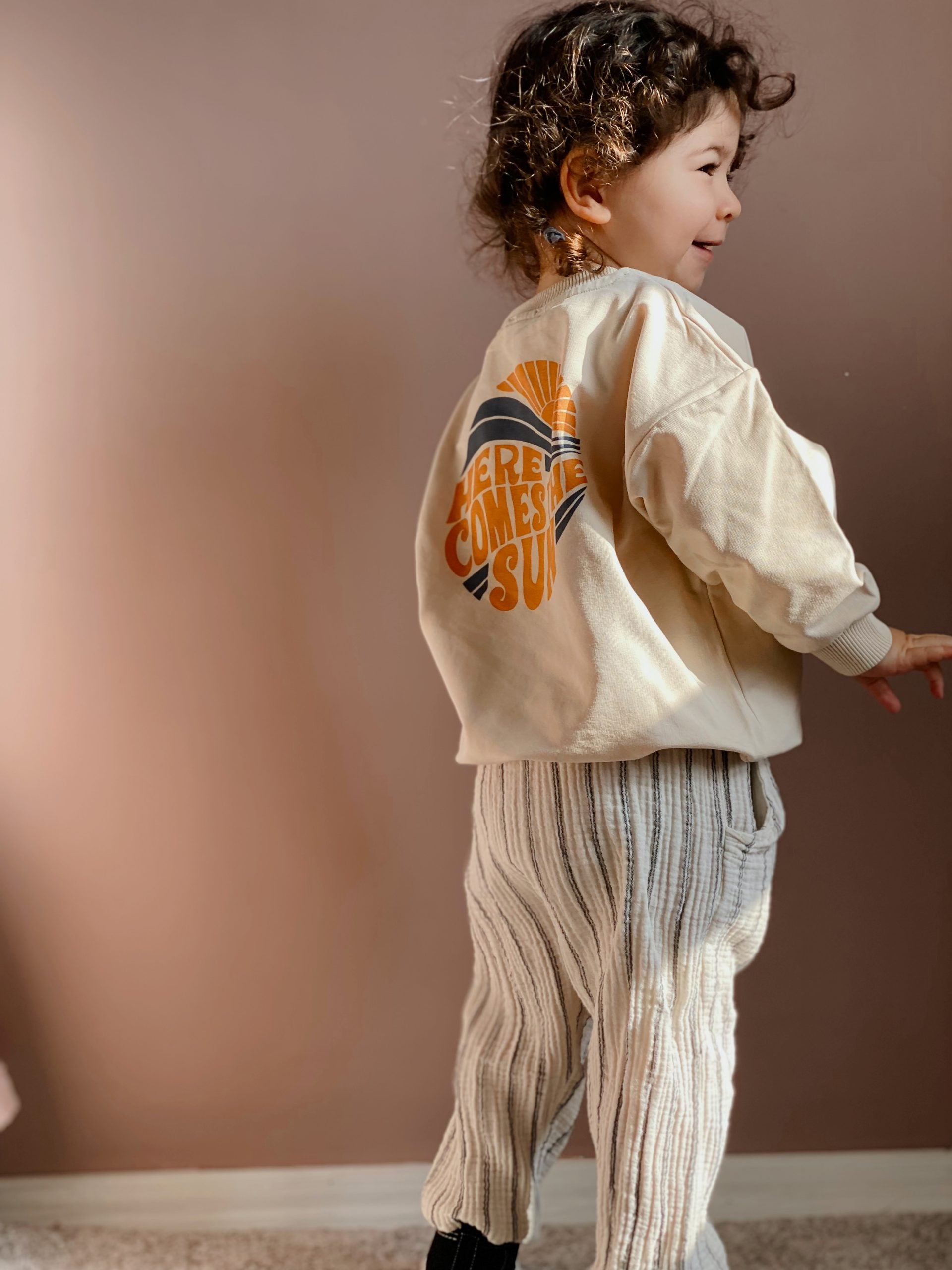 Pink ‘Girls Club’  Kids Sweat - Blzandco