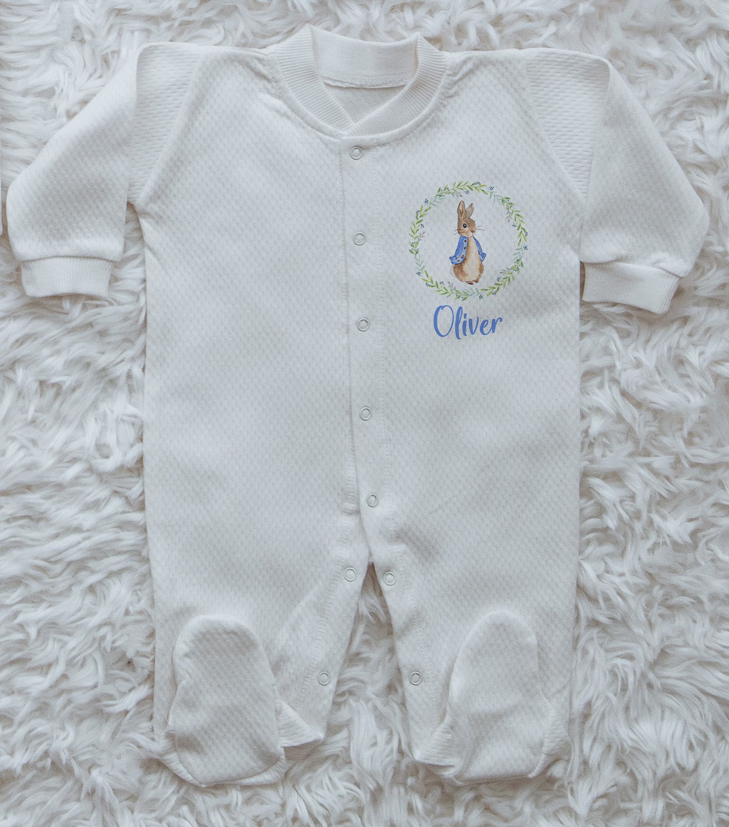 Peter Rabbit Baby Boy Personalized Baby Jumpsuit