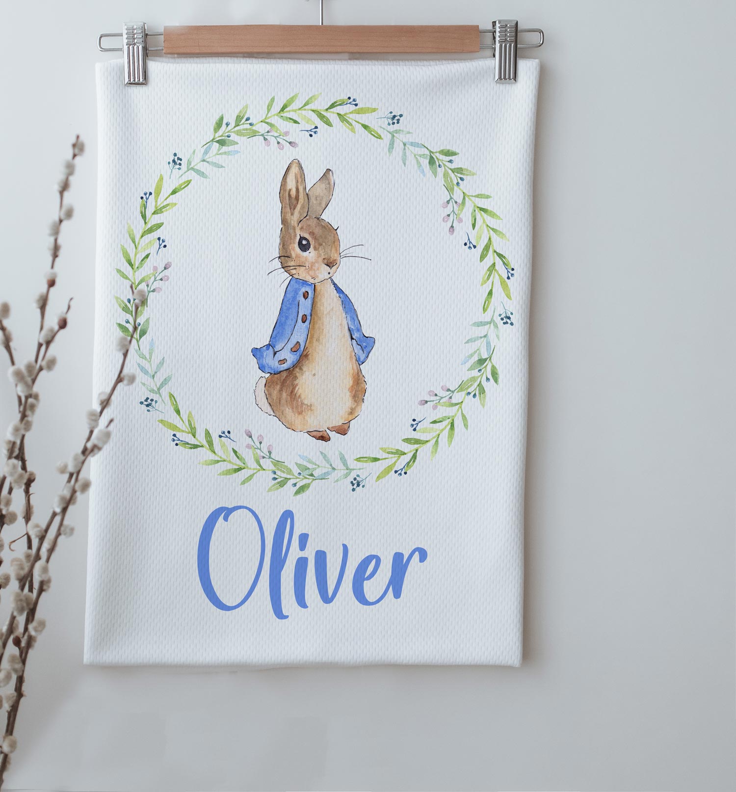 Peter Rabbit Blanket, Baby Boy Personalized Blanket - Blzandco