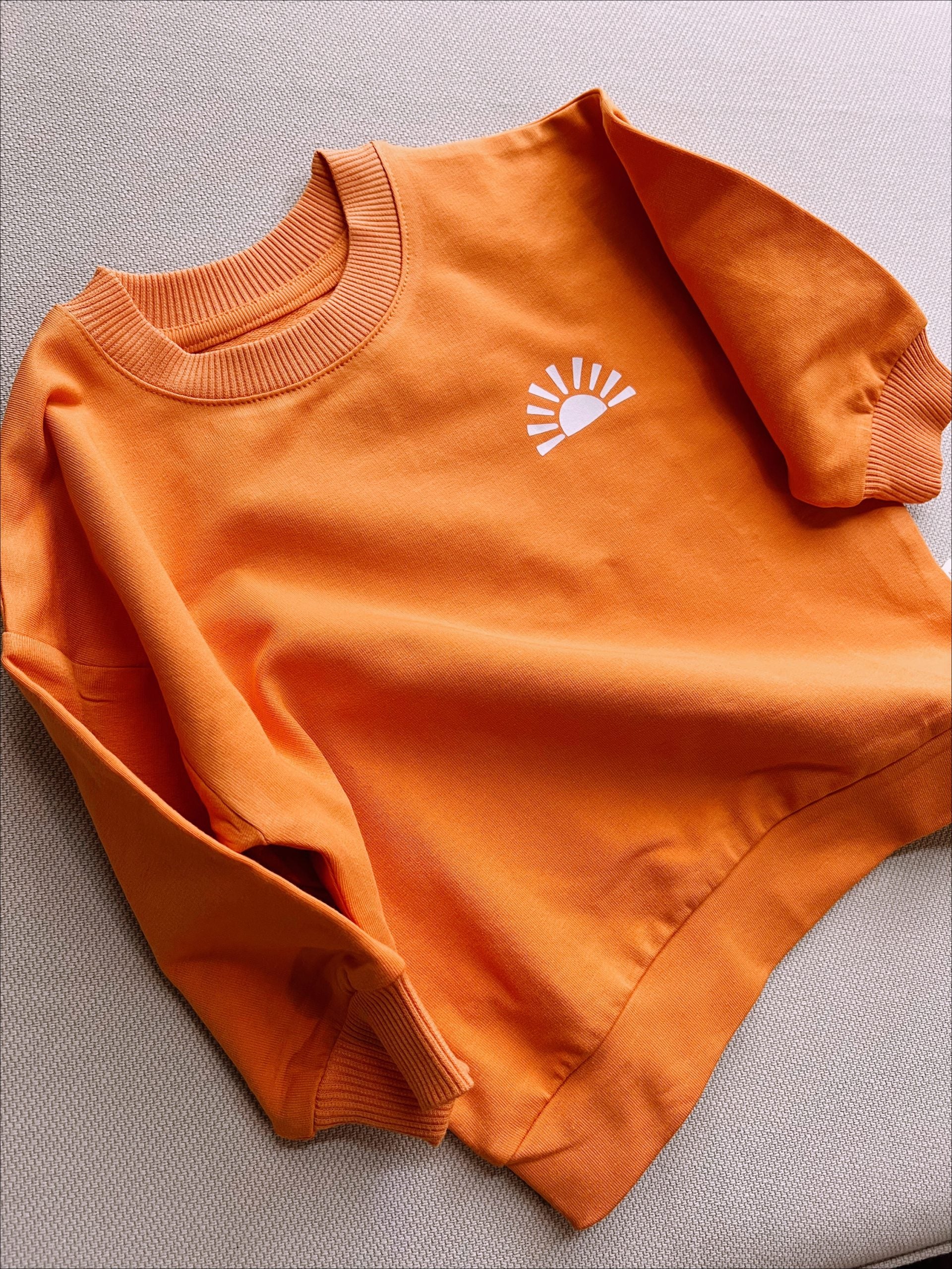 Orange ‘Sun’ Sweat - Blzandco