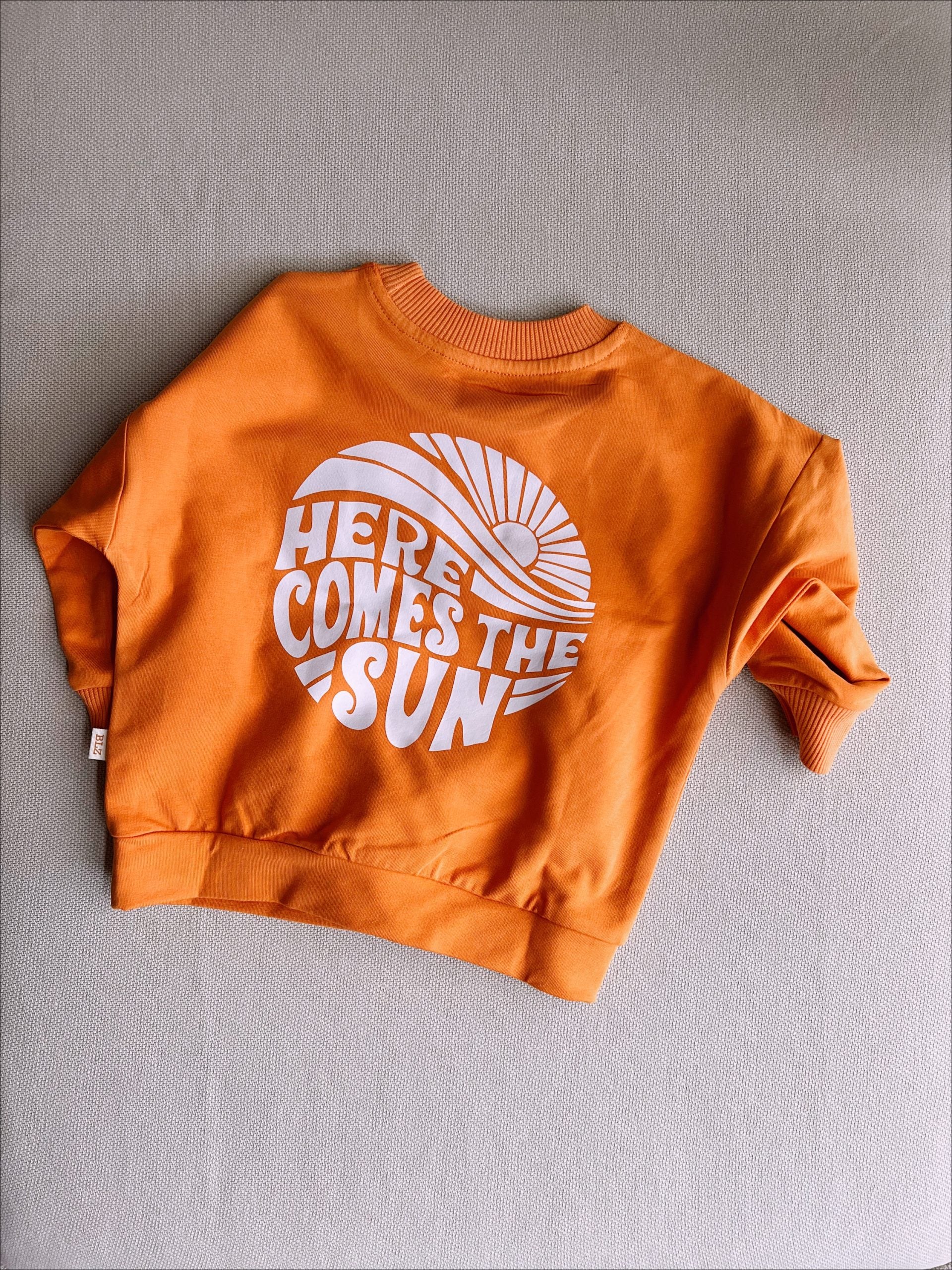 Orange ‘Sun’ Sweat - Blzandco