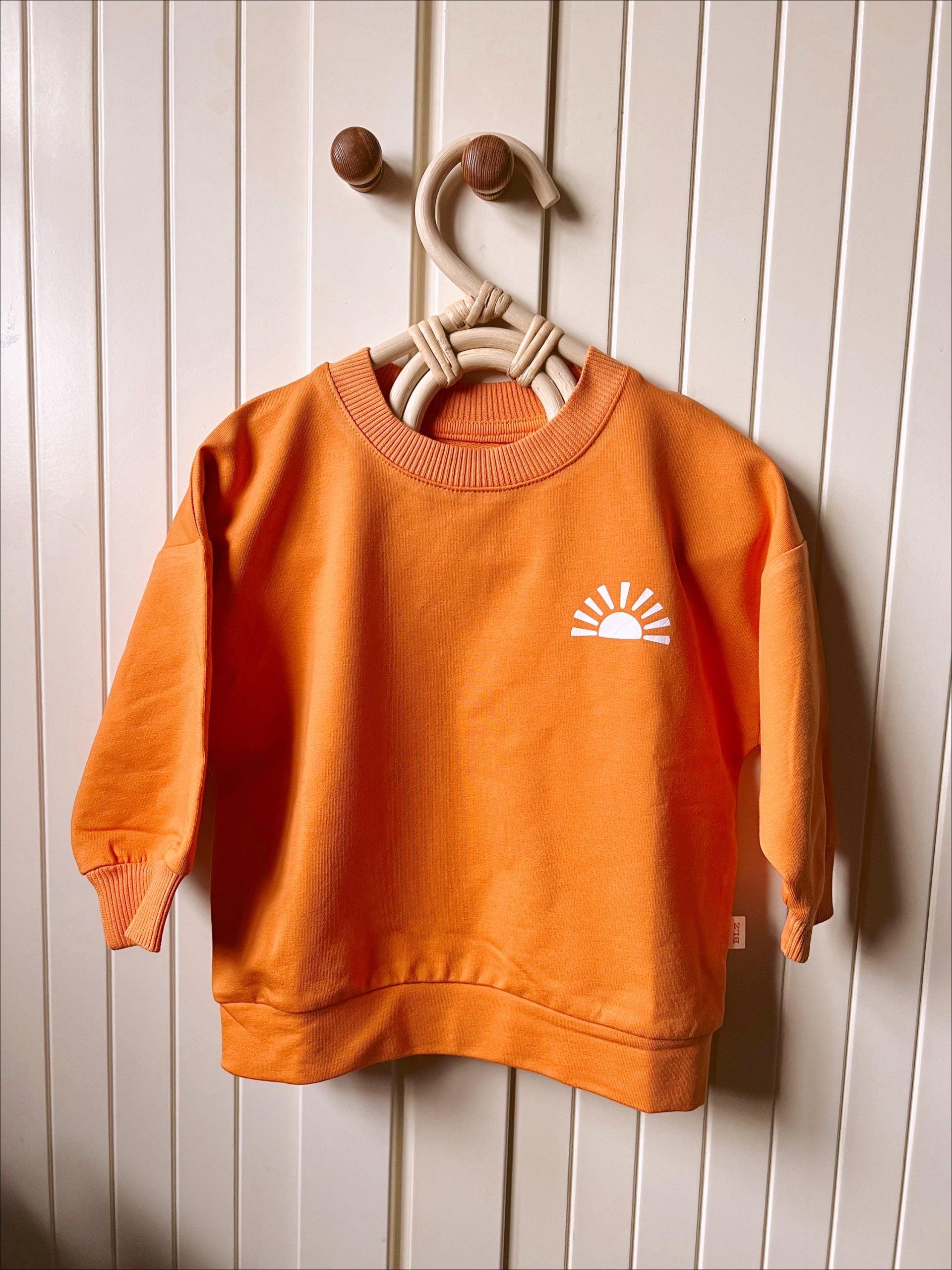 Orange ‘Sun’ Sweat - Blzandco