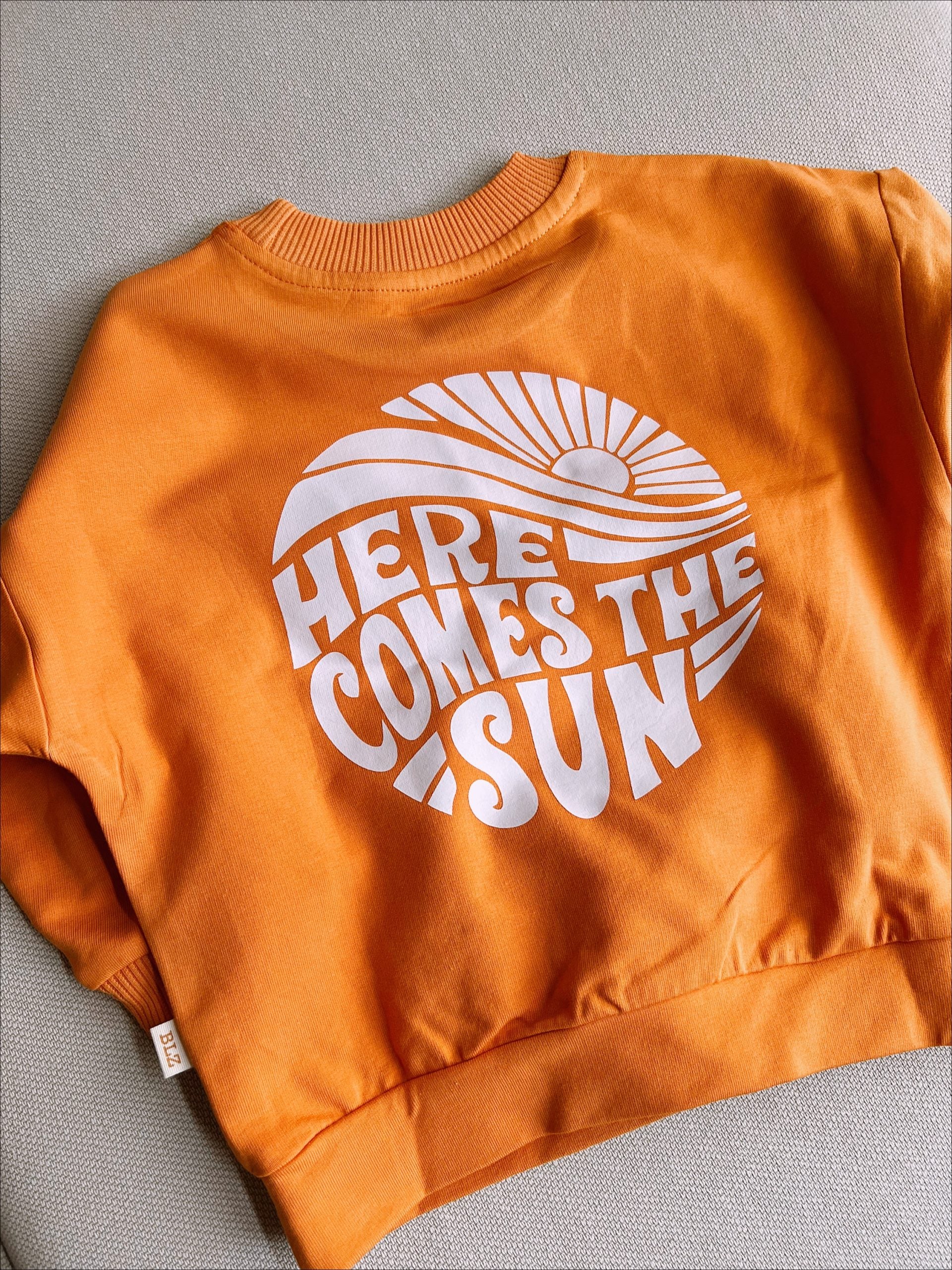 Orange ‘Sun’ Sweat - Blzandco