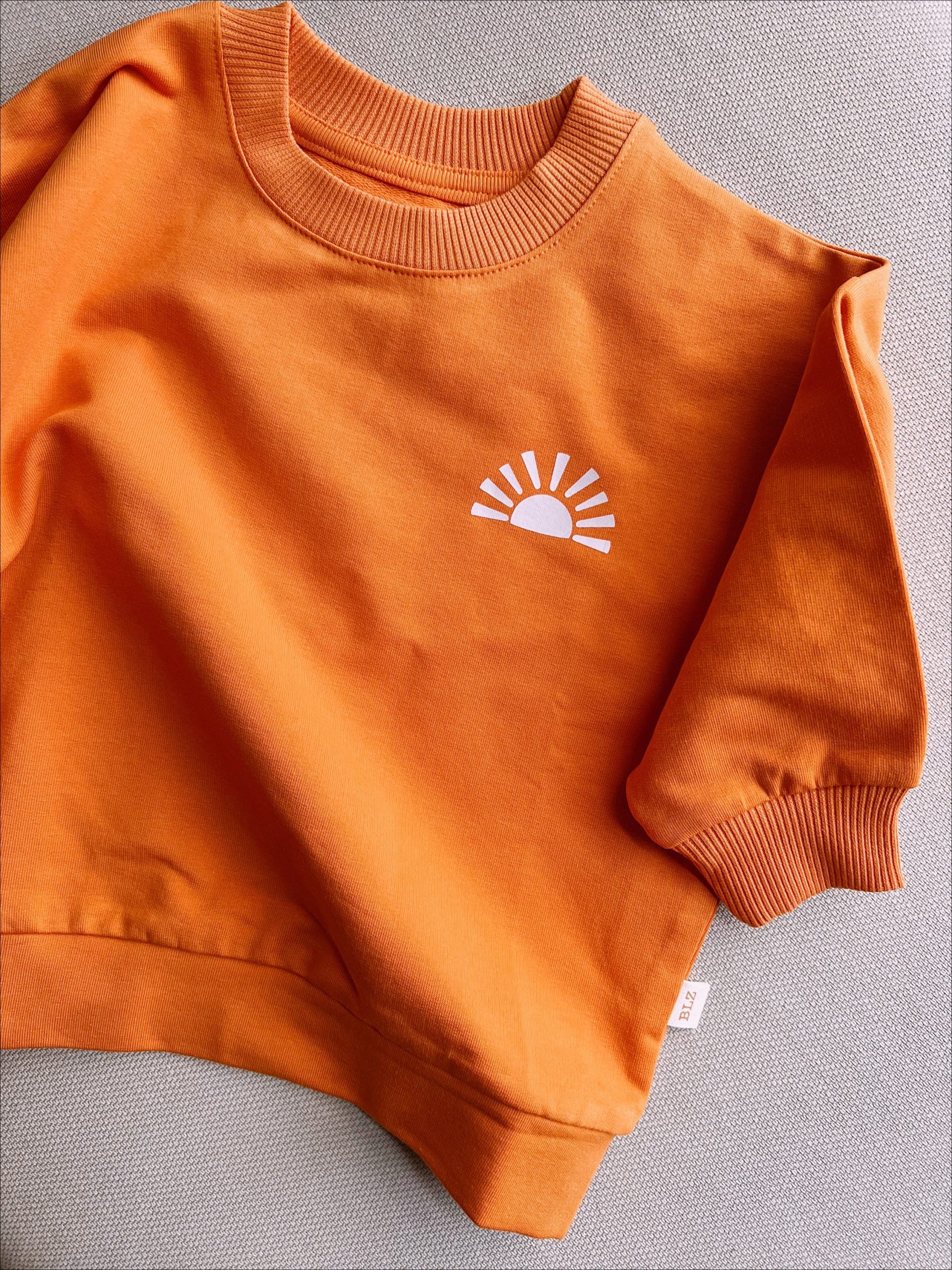 Orange ‘Sun’ Sweat - Blzandco