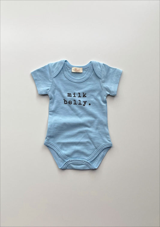 Blue Milk Belly Bodysuit