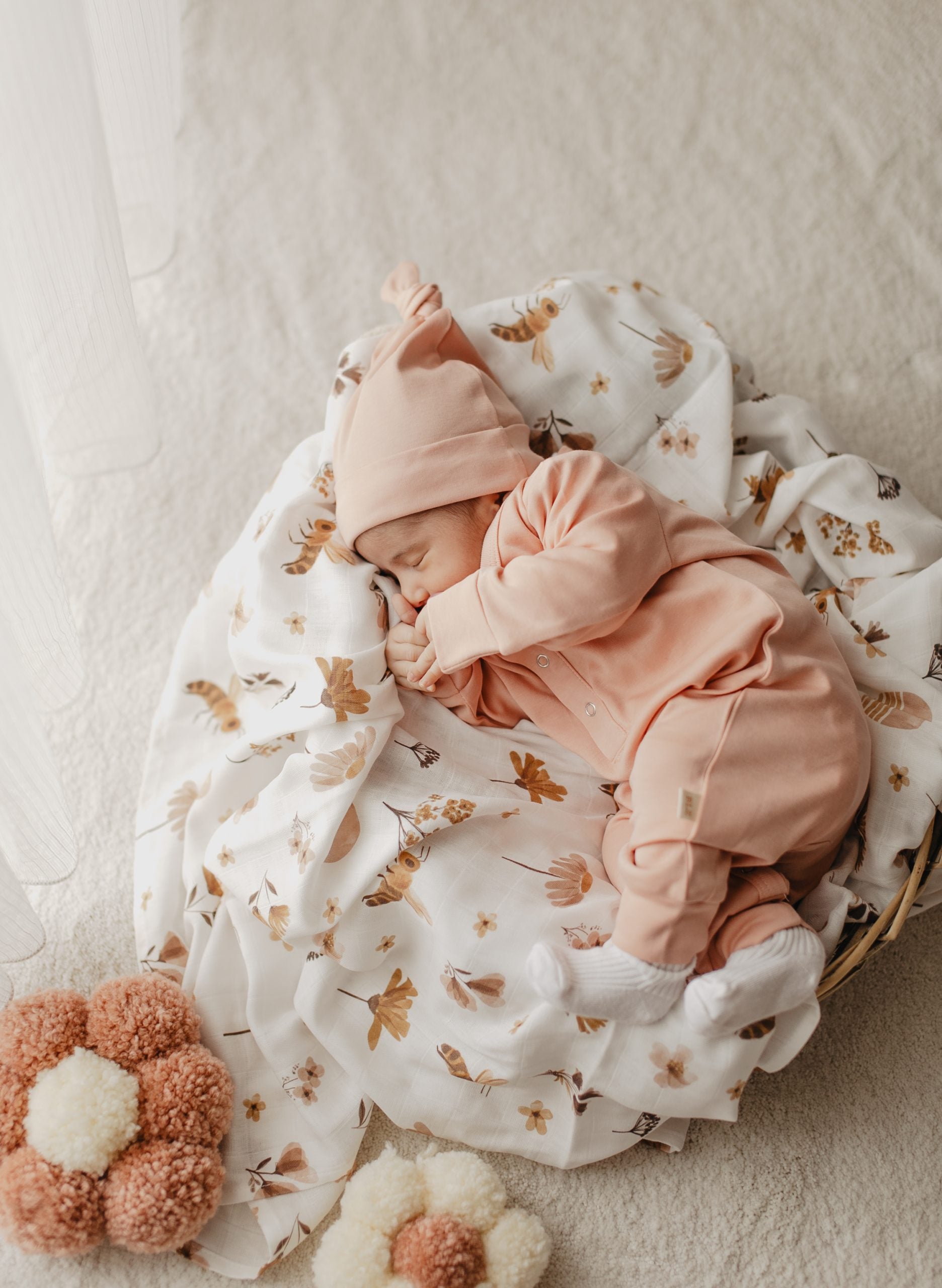 Pink Jumpsuit and Hat - Blzandco