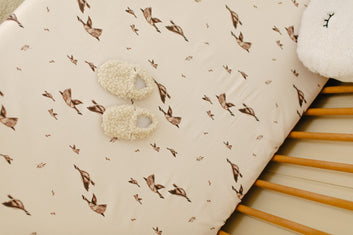 Wild Goose Crib Sheet